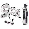 LADIES XV LAVENDER GOLF CLUB SET w/OPTIONAL BAG; FREE PUTTER & HEAD COVERS RIGHT: PETITE OR REG